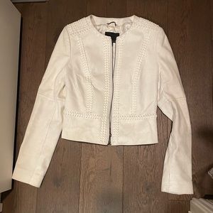 Small banana republic white jacket